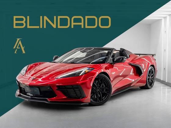CHEVROLET CORVETTE 6.2 V8 LT3 GASOLINA STINGRAY CONVERSIVEL AUTOMÁTICO